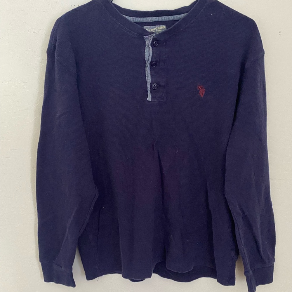 Large US POLO ASSN sweater blue